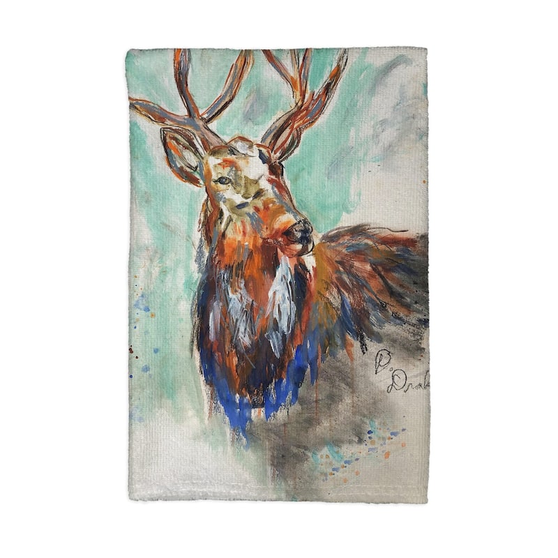 Buck in Fall Kitchen Towel - 16x25