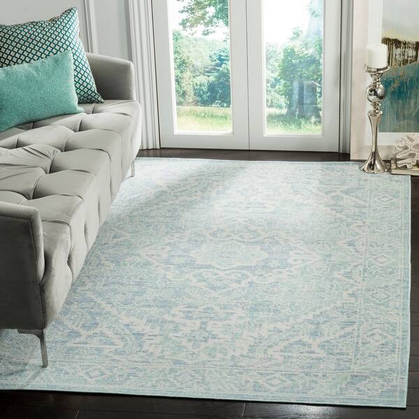 Shop Safavieh Windsor Vergina Shabby Chic Oriental Polyester Rug Overstock 17348487