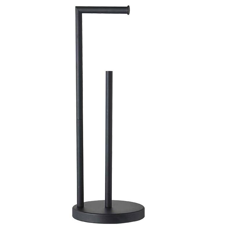 Freestanding Toilet Paper Holder Stand with Reserver