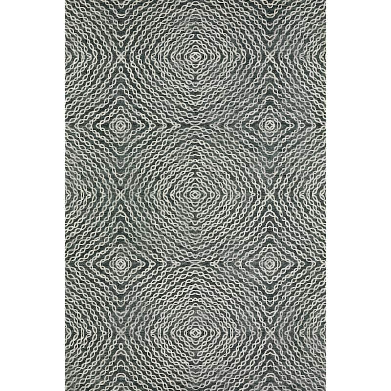 Indoor/ Outdoor Addison Bravado Link Washable Area Rug