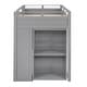 preview thumbnail 10 of 14, Wood Gray Twin High Loftbed Frame with Super Storage Space