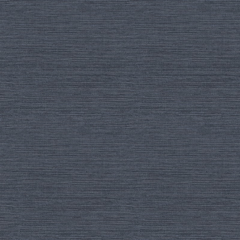 Fine Decor Miya Dark Blue Faux Grasscloth Wallpaper