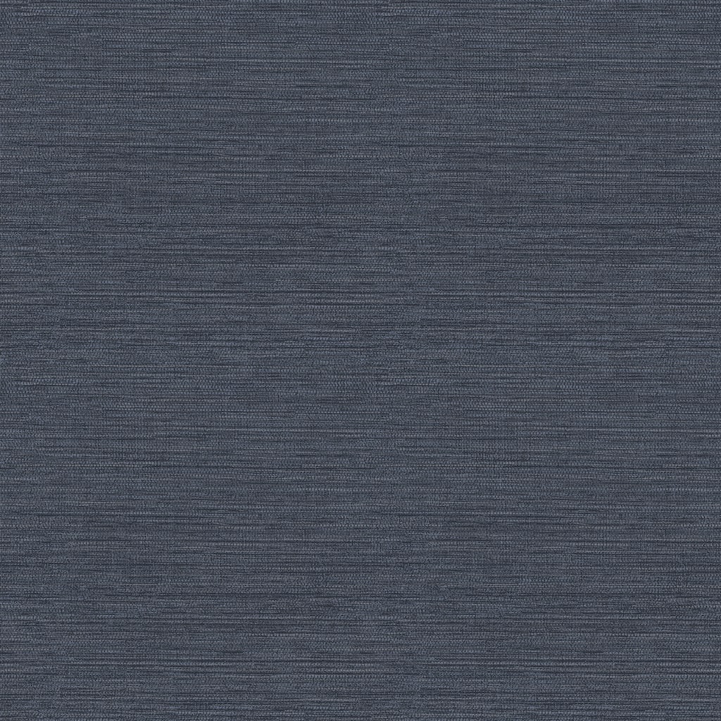 Fine Decor Miya Dark Blue Faux Grasscloth Wallpaper