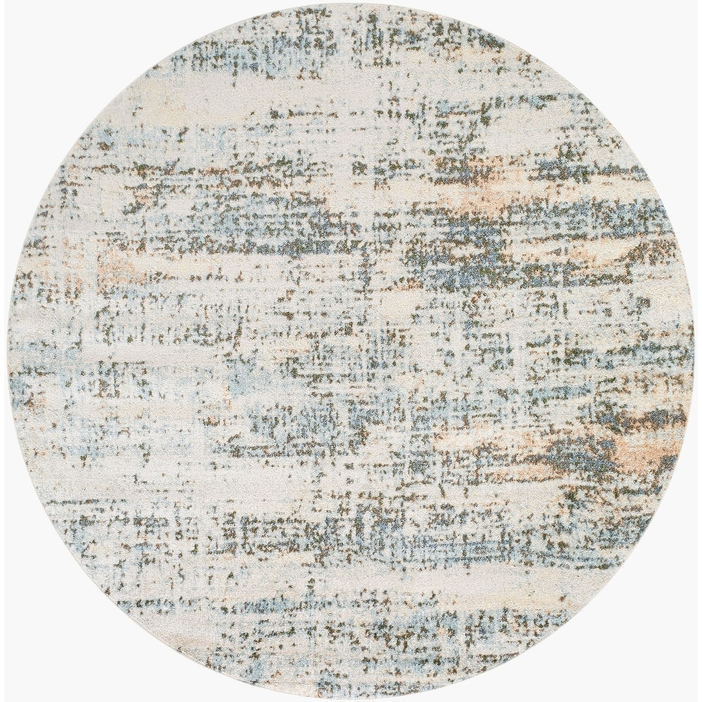 Livabliss Industrial Lillian Abstract Washable Area Rug