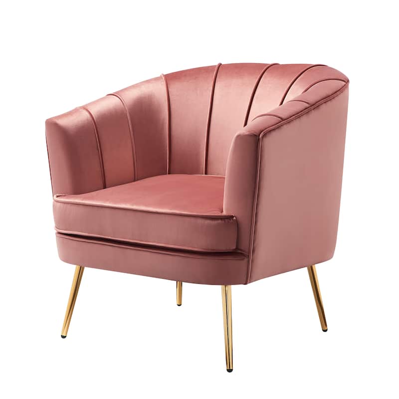 Delicia Contemporary Upholstered Accent Chair by Furniture of America