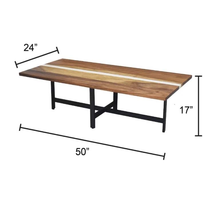 Hopper Studio Eldridge Brown Coffee Table