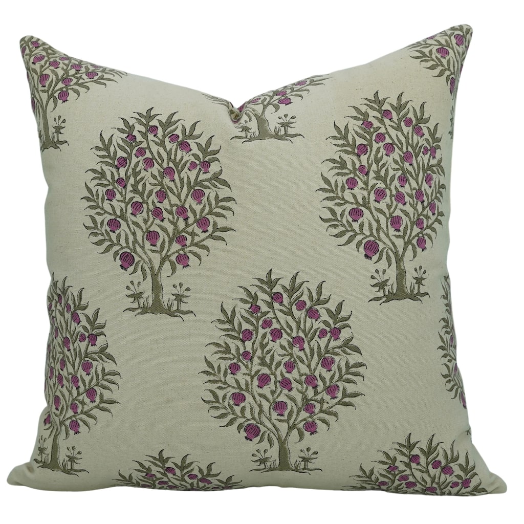Cotton Bohemian Block print pillow Cover Anar