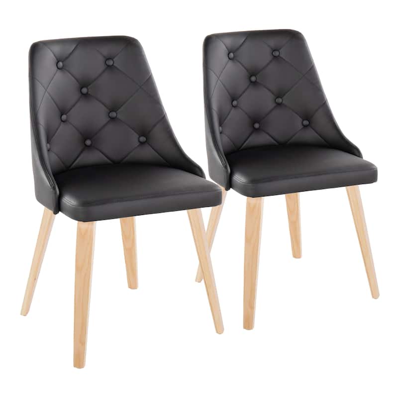 Carson Carrington Ockelbo Dining Chair with Bent Wood Legs (Set of 2)