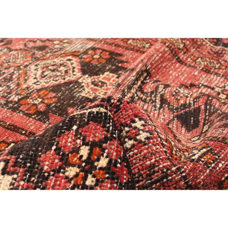 ECARPETGALLERY Hand-knotted Andelz Red Wool Rug - 3'7 x 6'5