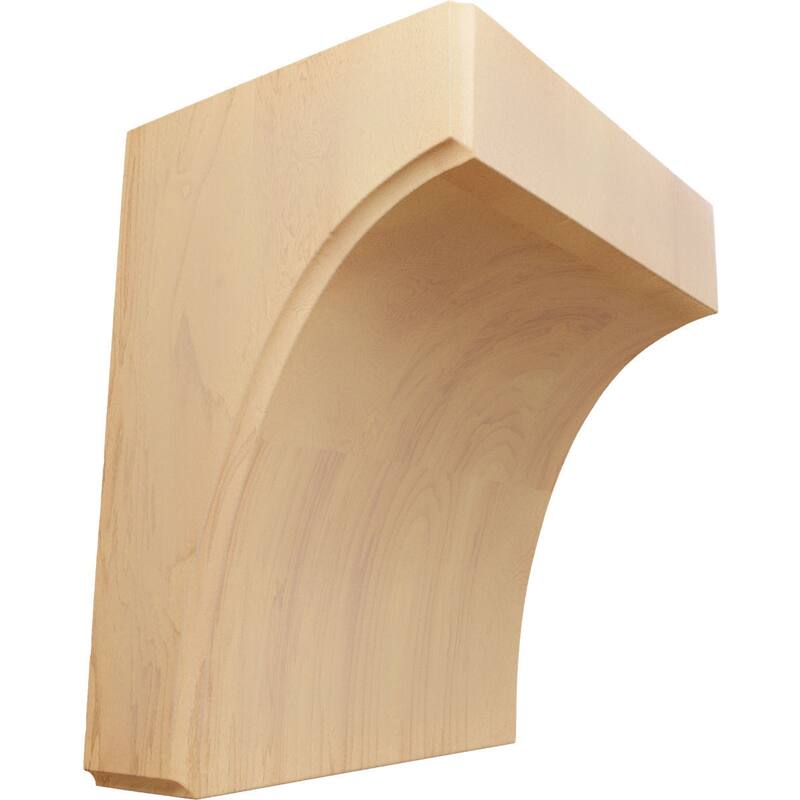 Clarksville Bracket - 5 1/4"W x 4"D x 6"H - Red Oak