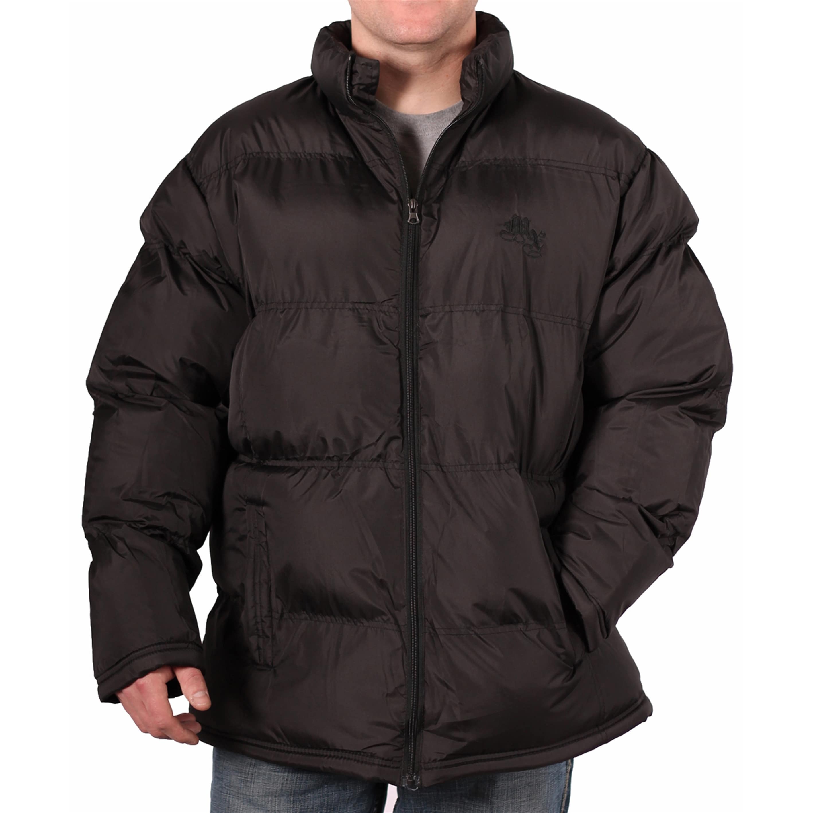 Shop Max S Quality Dry Goods Men S Poly Bubble Coat Overstock