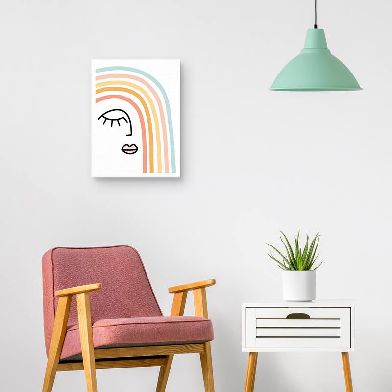 Rainbow State of Mind Canvas Art Print