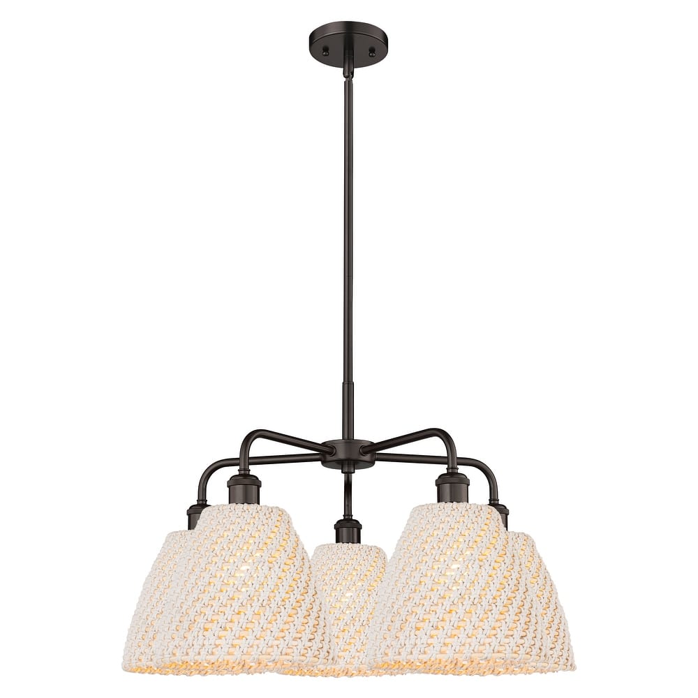 Innovations Lighting Endless Possibilities Ballston - Bristol Natural - 5 Light 28" Stem Hung Chandelier