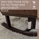 preview thumbnail 97 of 171, HOMYKA 28" Wide Rocking Chair for Nursery with Solid Wood Leg