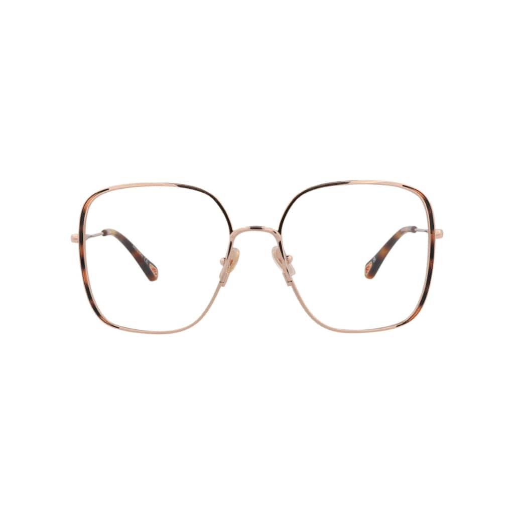 Chloé Square-Frame Metal Optical Frames