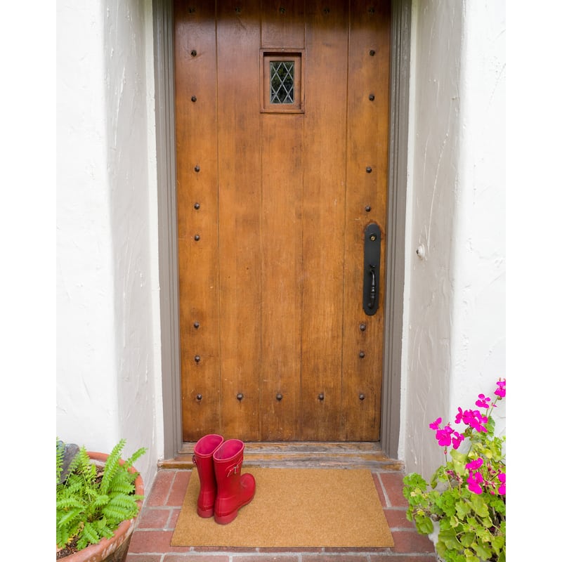 Ecocoir Synthetic Doormat, Brown