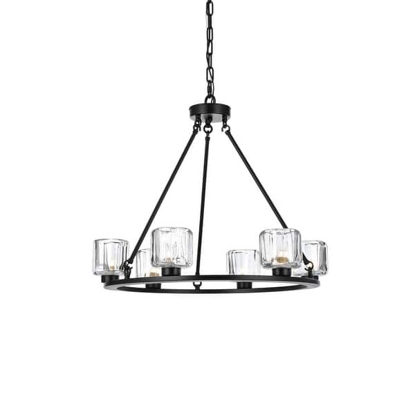 slide 2 of 60, Colton Chandelier Black - 26"