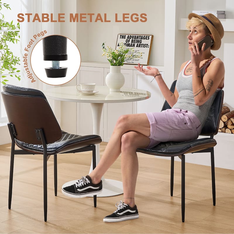 Upholstery Dining Chairs Set of 2