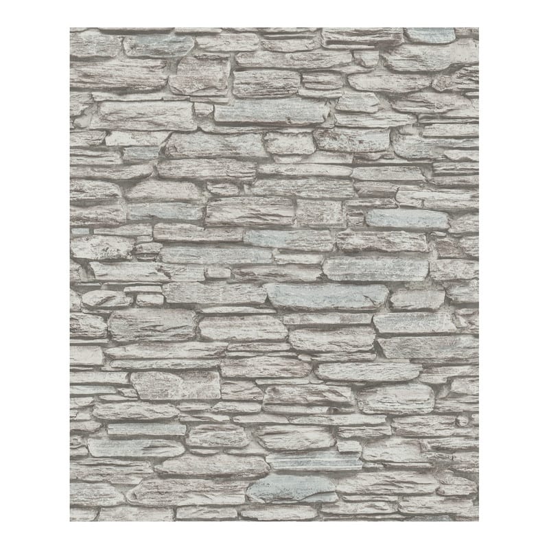 Marburg Kamen Brown Stone Wallpaper - 20.5 x 396 x 0.025