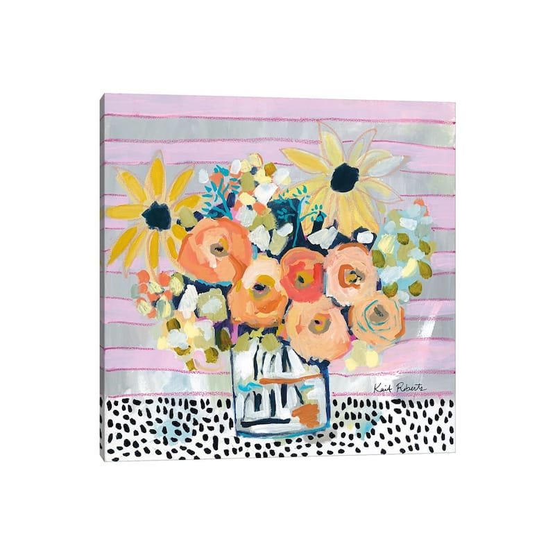 iCanvas "Pink Lemonade" by Kait Roberts Canvas Print