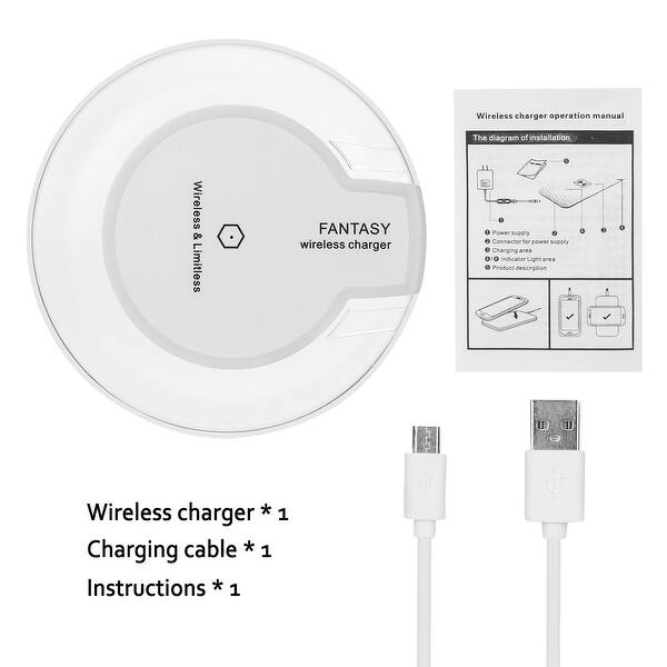 Shop Agptek Qi Wireless Charger Pad Charging Dock For Iphone