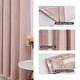 preview thumbnail 10 of 37, Living Room Curtains Back Tab Rod Pocket Faux Linen Blackout 2 Panels