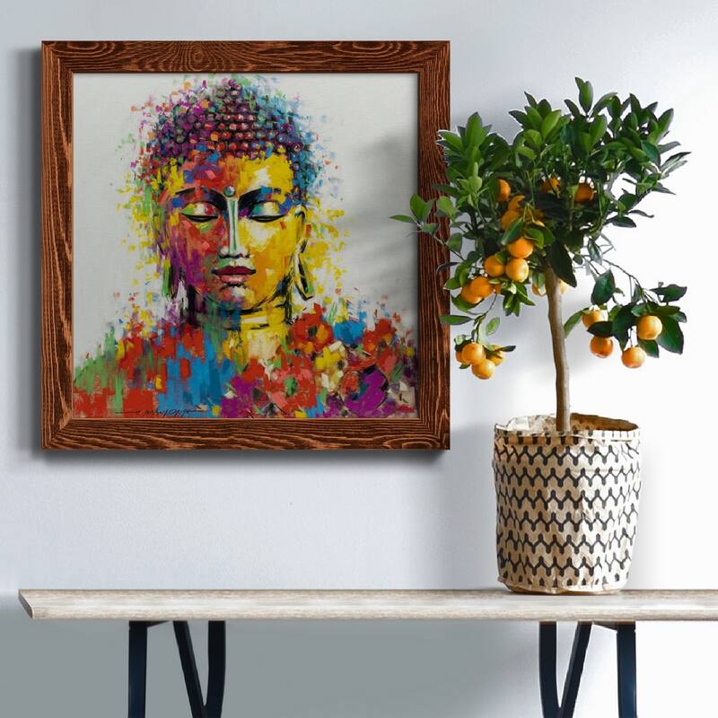 Buddha-Premium Framed Canvas - Ready to Hang