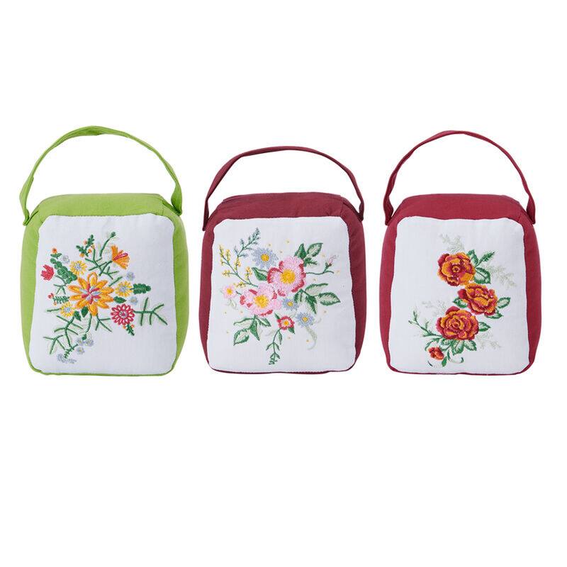 Elements Set of 3 Flower Door Stoppers