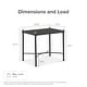 preview thumbnail 4 of 37, Mopio Odelia Patio Furniture, Outdoor Sectional Conversation Set