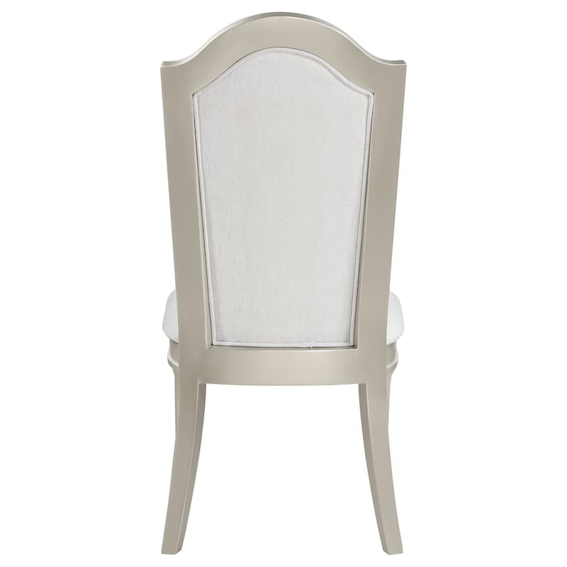 Evangeline Silver Oak Wood Dining Side Chair (Set of 2)