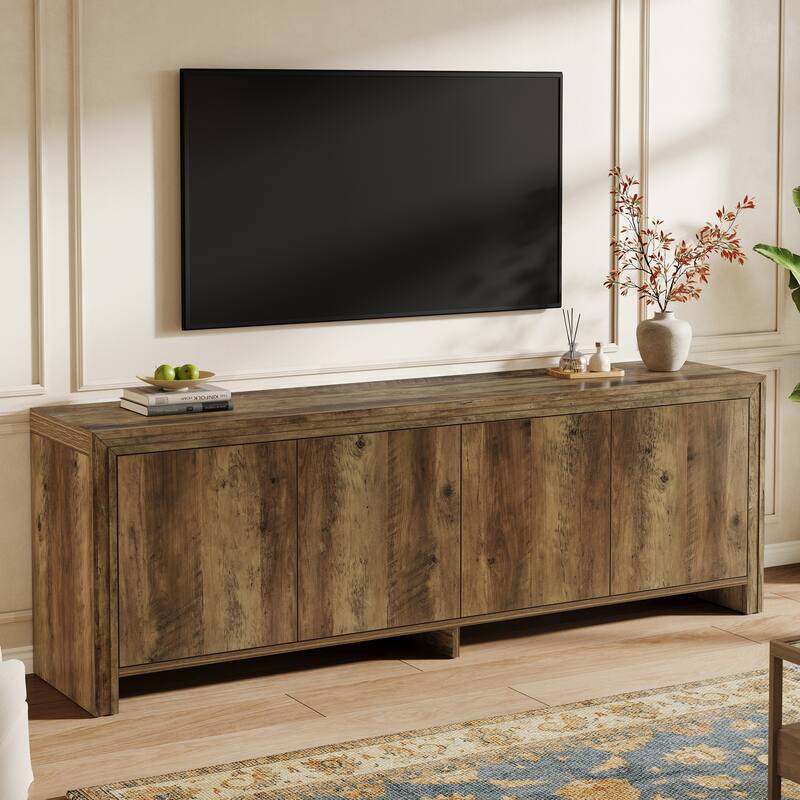63" TV Stand For Tvs Up To 70" - Brown