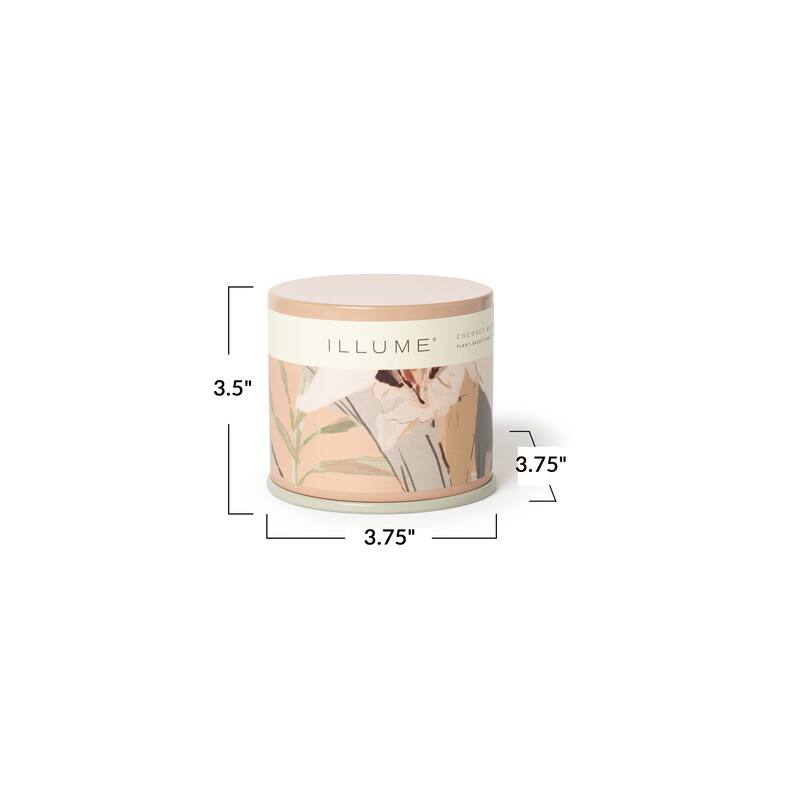 Beautifully Done Essentials Coconut Milk Mango Demi Vanity Tin Scented Candle