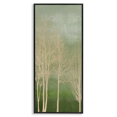 Stupell Subtle Ombre & Tree Framed Giclee Art Design By Kate Bennett