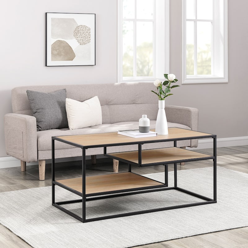 Middlebrook Designs Modern 2-Tier Coffee Table