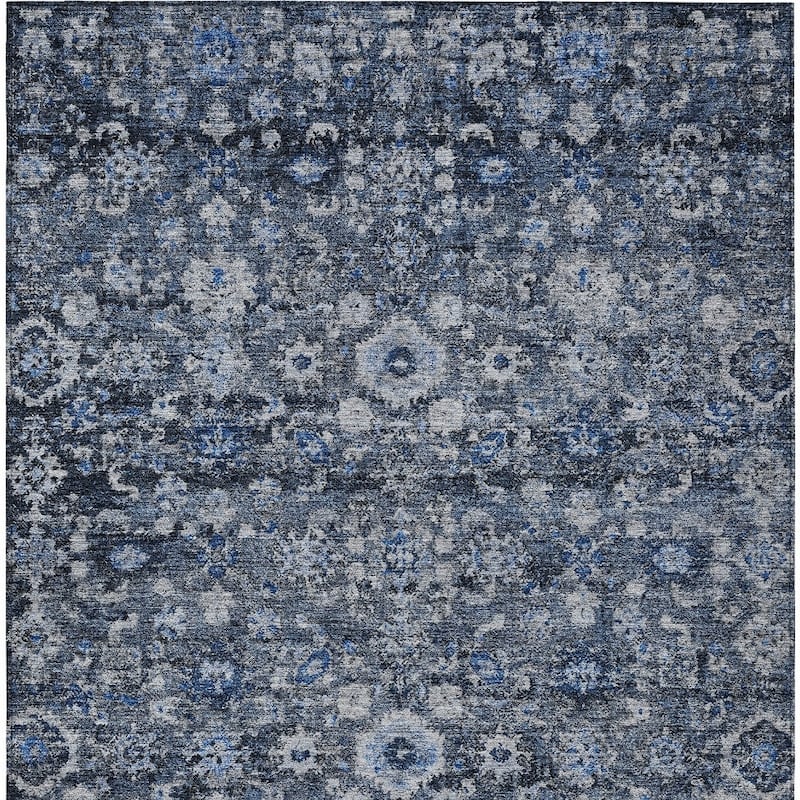 HomeRoots Oriental Traditional Rectangle Outdoor Rug
