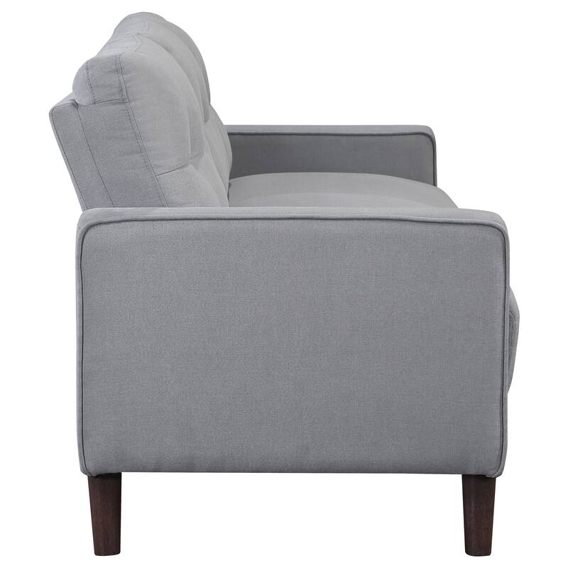 Bowen Upholstered Track Arm Tufted Sofa Set
