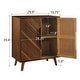 preview thumbnail 5 of 5, Art Leon Handcrafted Wood Sideboard with 2 Doors