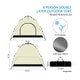 4-Person Family Tent Camping Tent Quick Opening, Camping Dome Tent for ...