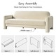 preview thumbnail 15 of 39, HULALA HOME Isai Modern Curved Velvet Sofa
