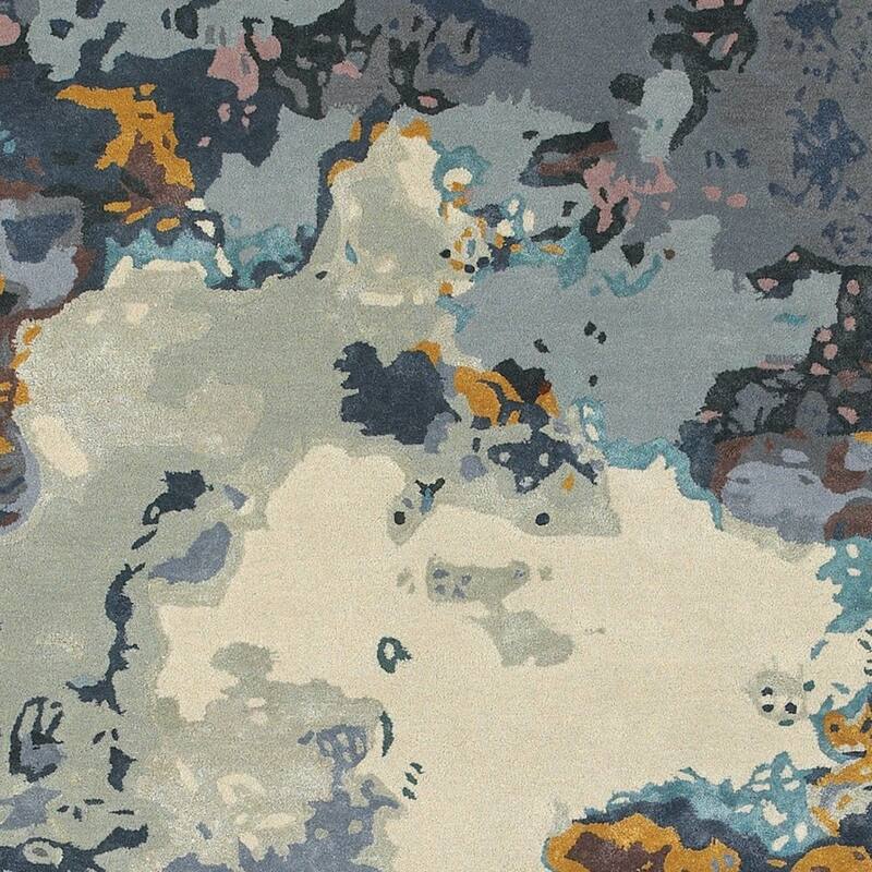 HomeRootsAbstract Industrial Rectangle Area Rug