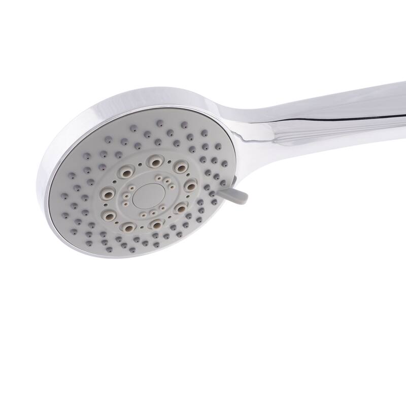 SAFAVIEH Solea Aura Wall Mount Bathroom Shower Tub Combination - 8"W x 20"D x 40"H - 8Wx20Dx40H