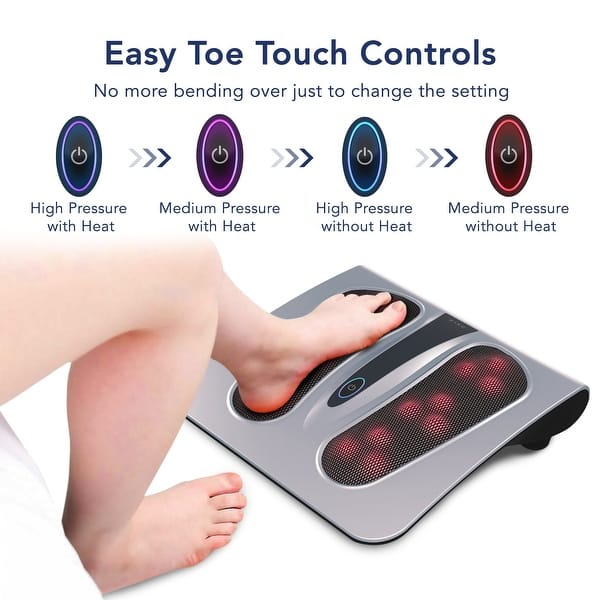 zyllion shiatsu foot massager machine