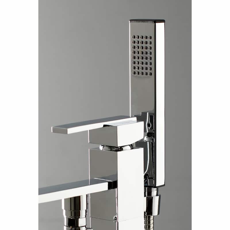 Kingston Brass Executive Freestanding Tub Faucet with Hand Shower