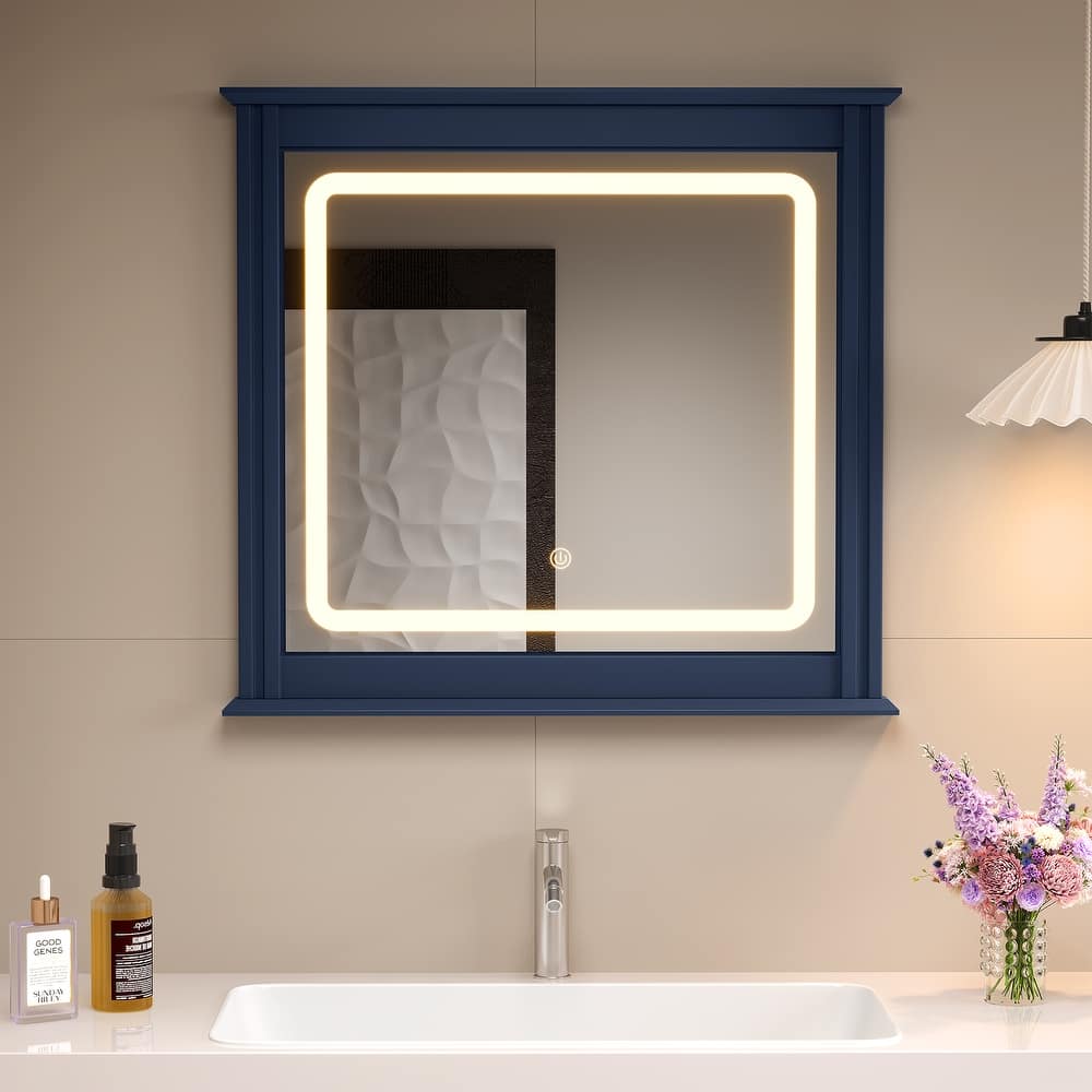 Smart LED Vanity Mirror with 3-Color Light