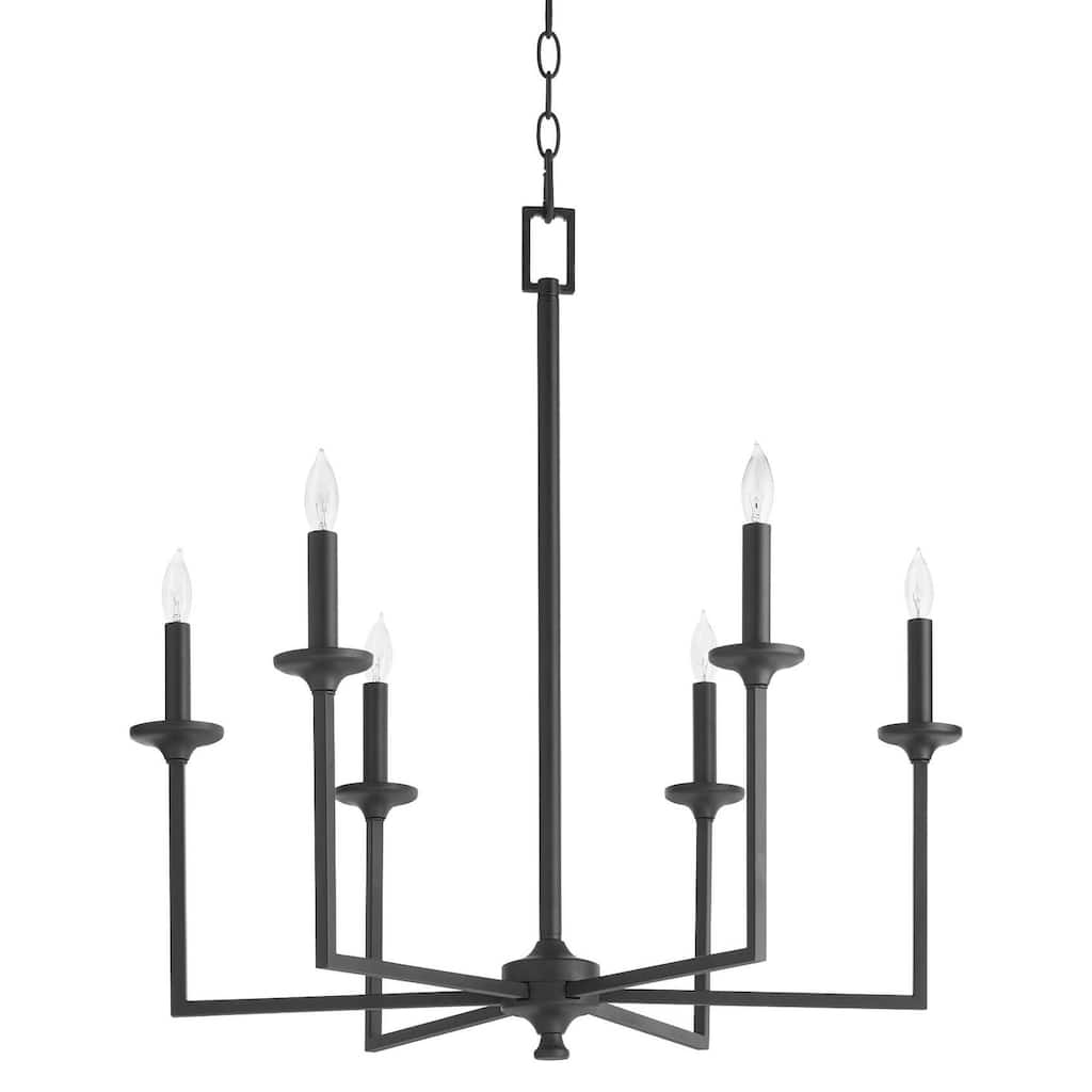 Quorum International 6005-6 Eldorado 6 Light 27" Wide Taper Candle
