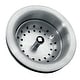 preview thumbnail 4 of 5, SinkSense Stainless Steel Kitchen Sink Heavy Duty Basket Strainer Drain with Post Style Basket