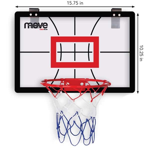 Watchitude Move: Kids Indoor Basketball Hoop Set - Ages 6+