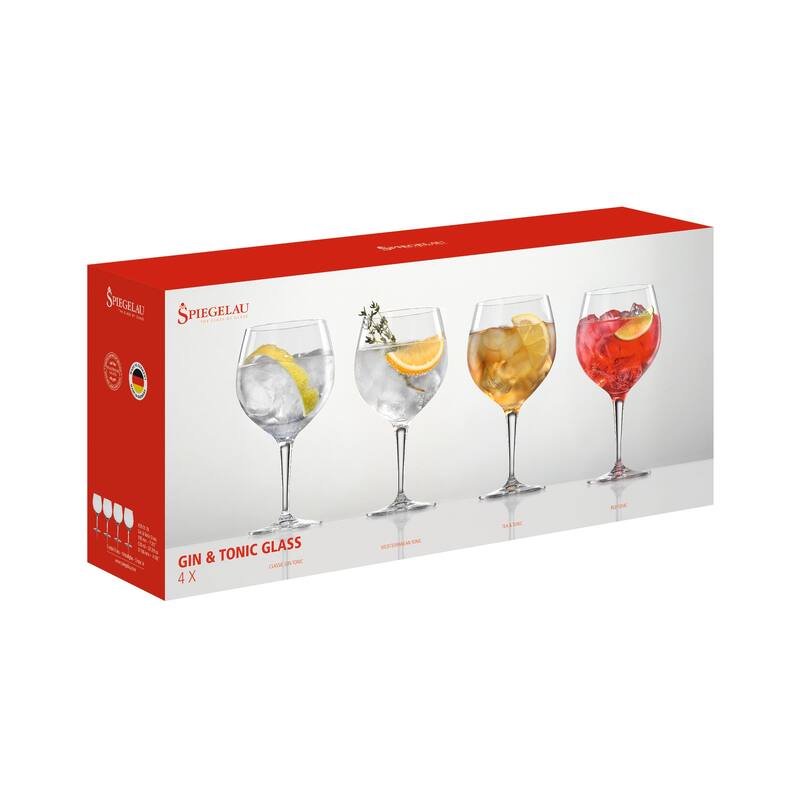 Spiegelau 21 oz Gin and Tonic Glass (set of 4) - 7.66" x 4.16"