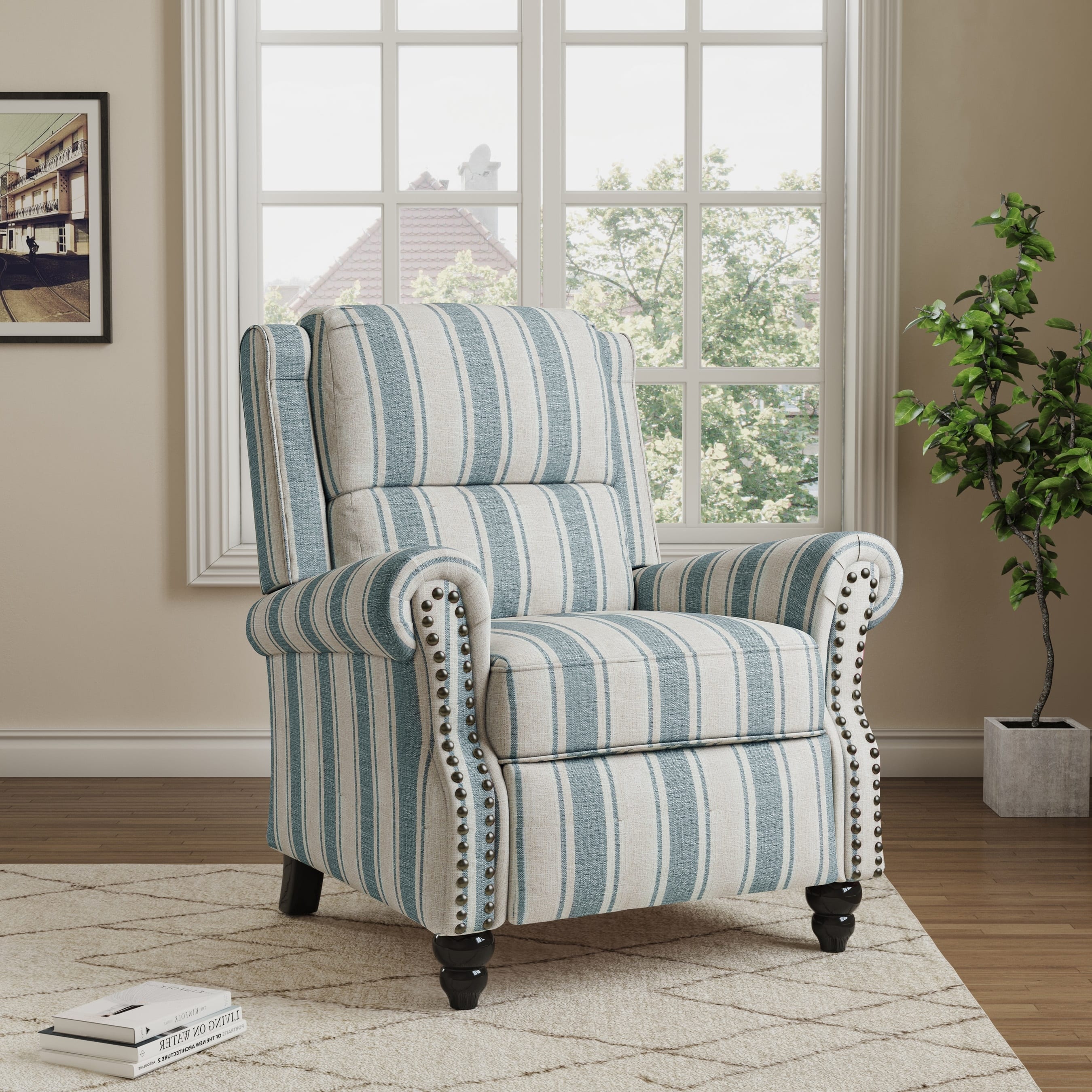 Option Stripe Blue