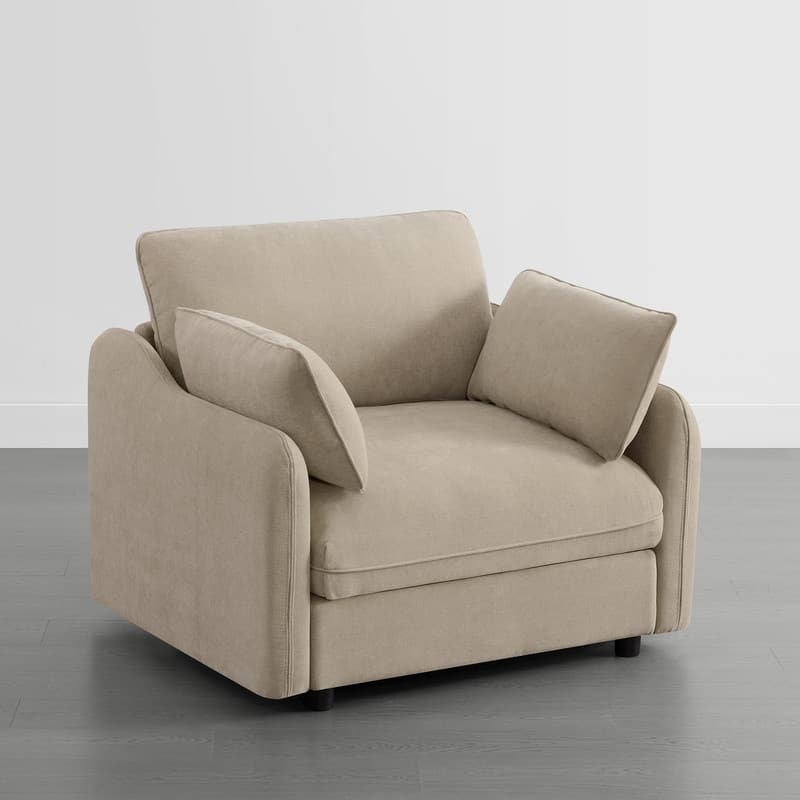 Spruce & Spring Oversized Cloud Modular Sectional Couches for Living Room